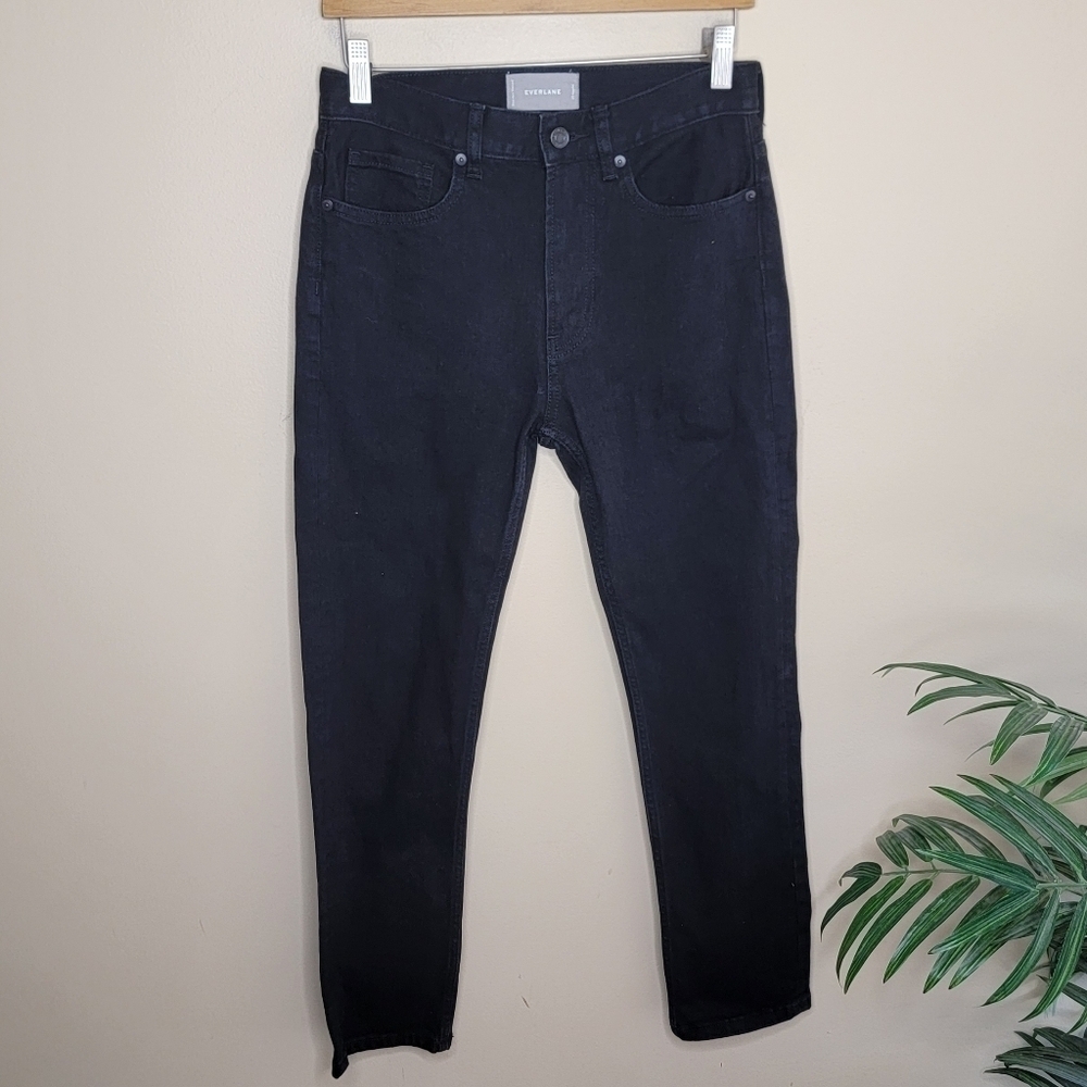 Everlane Black Wash Boyfriend Jeans Size 25 Regular